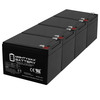 Mighty Max Battery 12V 12AH Battery Replacement for MotoTec 24v Mini Quad V3 - 4 Pack ML12-12F2MP445814185355